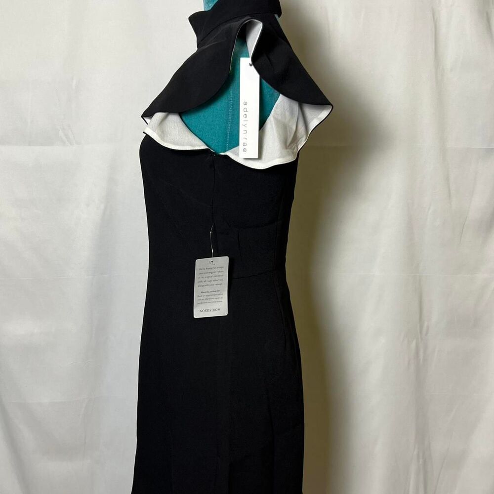 NWT Adelyn Rae Asymmetrical Ruffle LBD - Picture 2 of 7